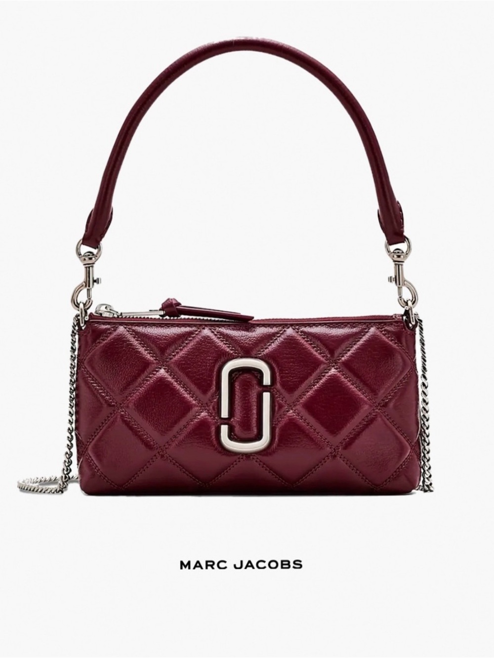 MARC JACOBS
The Quilted Top-Handle Mini Bag